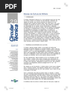 Manejo Da Cultura Do Milheto