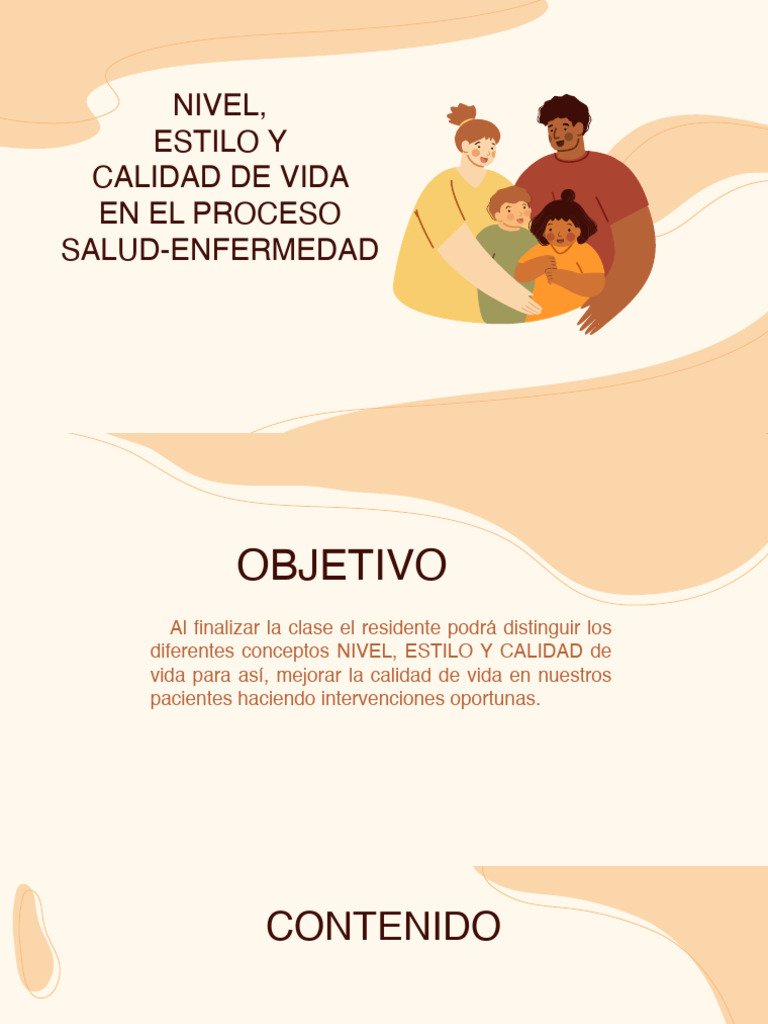 Calidad de Vida y Proceso Salud-Enfermedad | PDF | Conceptos ...