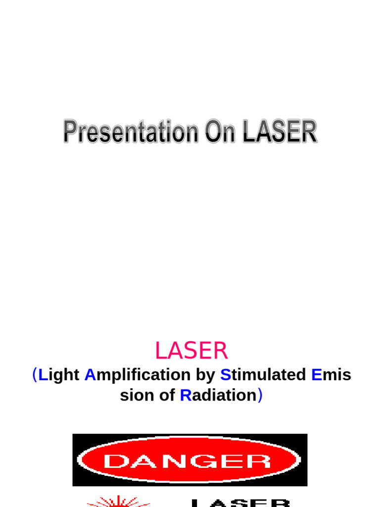 Understanding Laser Technology and Applications | PDF | Laser ...