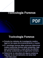 Toxicología Forense