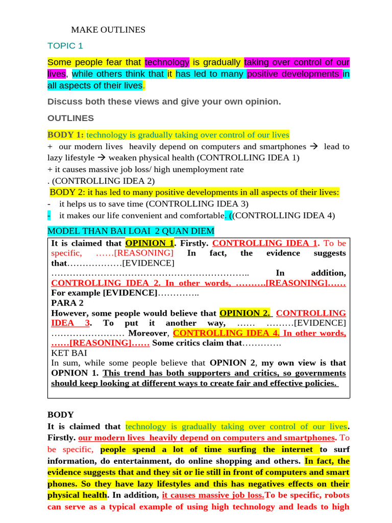 Technology's Impact on Modern Life | PDF | Homework