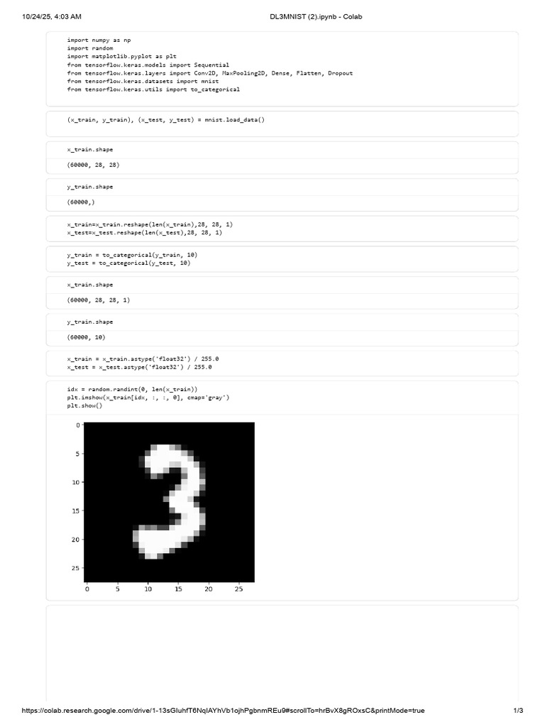MNIST Digit Classification Model | PDF | Machine Learning