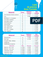 Lista de Precios 2