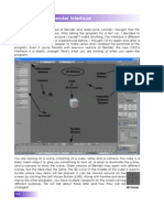 Chapter 1-The Blender Interface