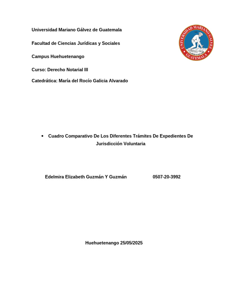 Universidad Mariano Gálvez de Guatemal2 | PDF