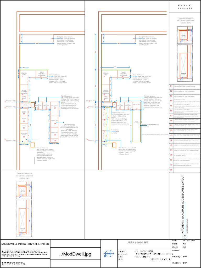 001 Final Layout - v7 r3 Model | PDF | Countertop | Plywood