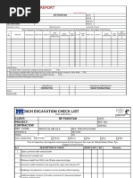 Pipe Haunching Inspection Checklist | PDF | Pipe (Fluid Conveyance)