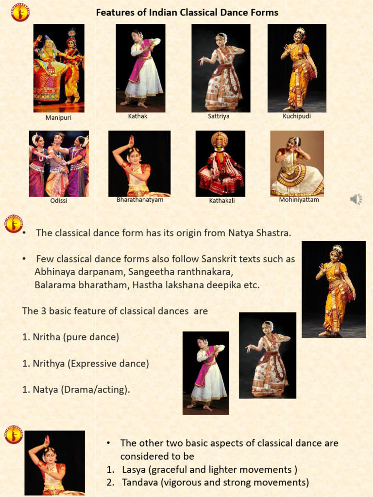 Features of Classical Dance Forms | PDF