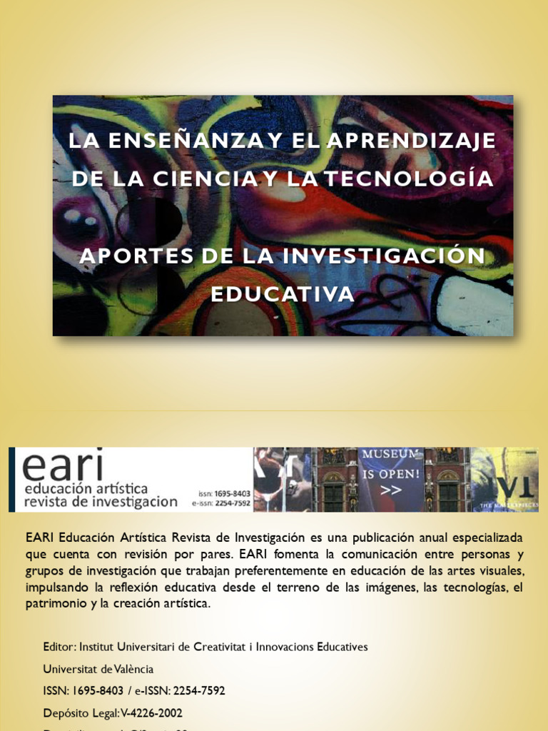 La Enseñanza y El Aprendizaje de La Ciencia y La Tecnología | PDF ...