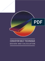 Conveyor Belt Technique: Design and Calculation