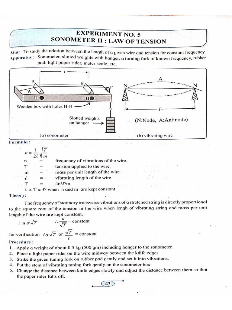 Experiment 5 | PDF