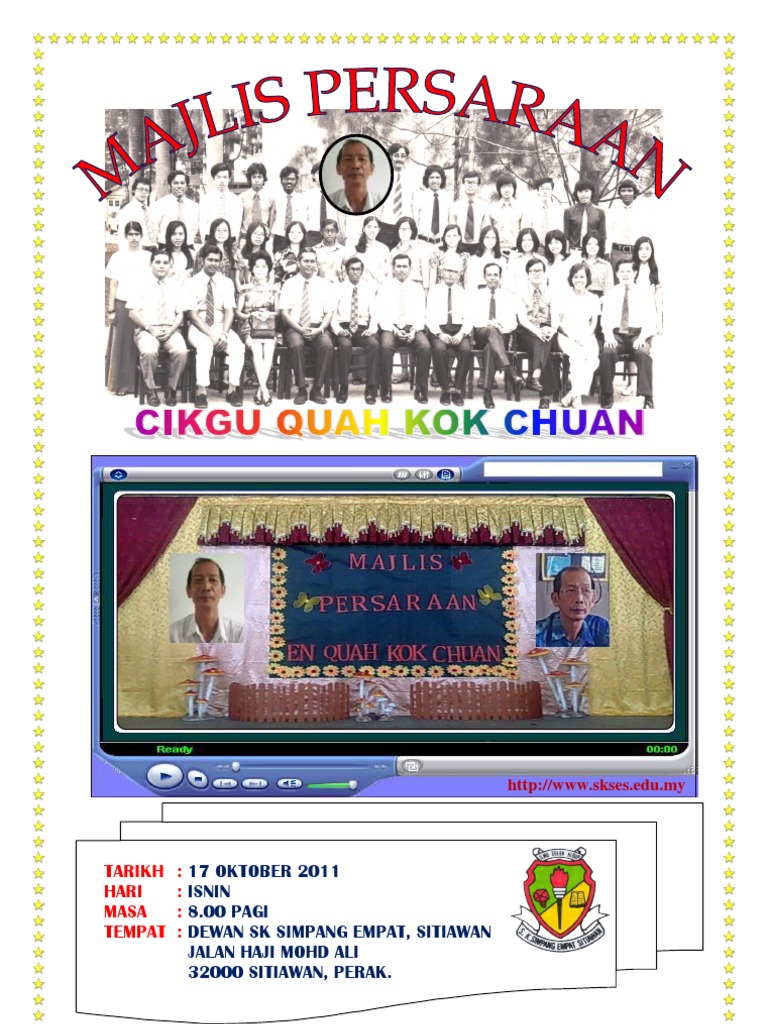 Contoh Buku Program Majlis Persaraan Contoh Buku Program Majlis Persaraan