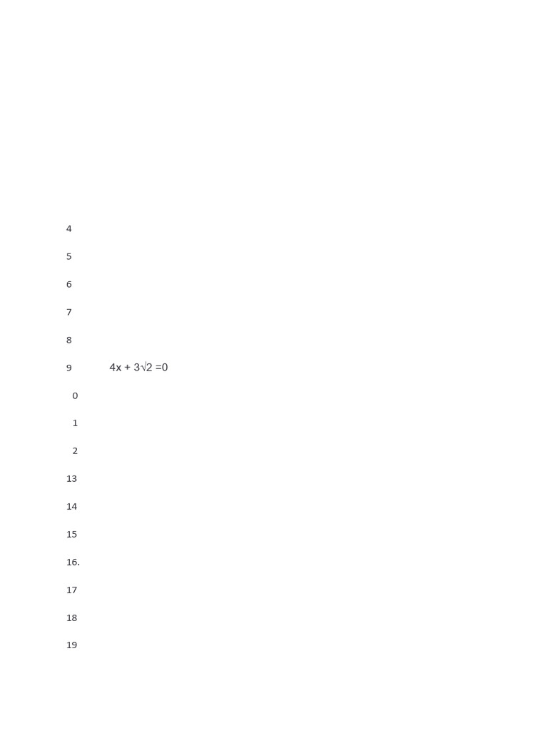 MS Maths X | PDF