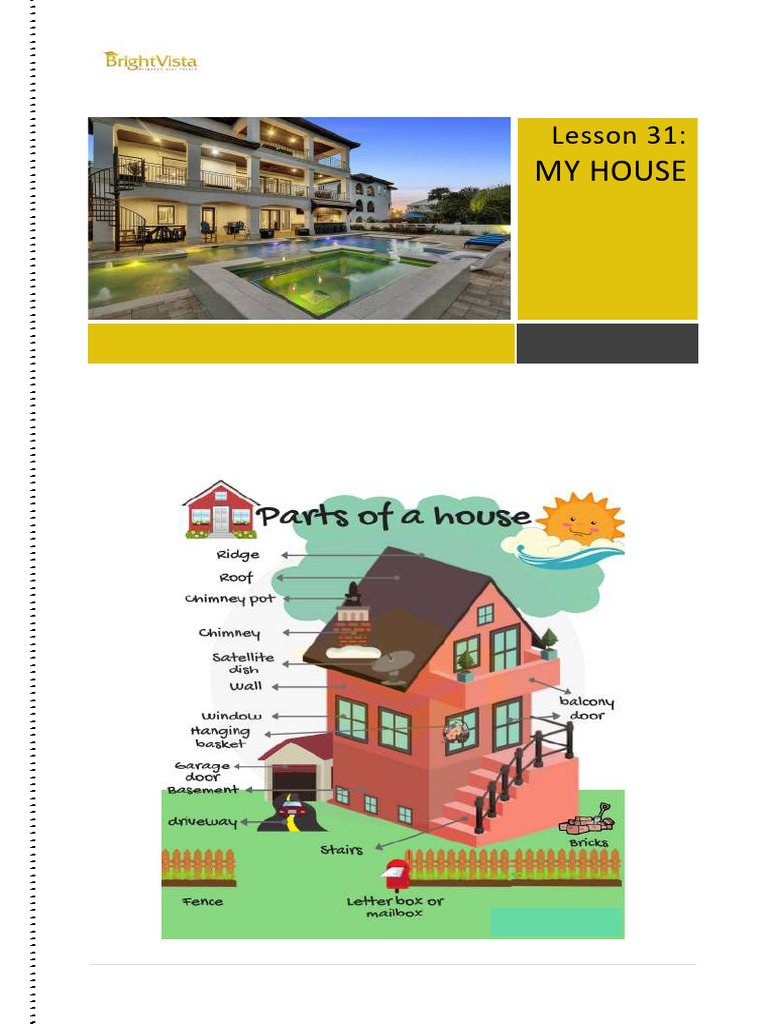 Understanding House Parts and Features | PDF