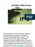 IPO (Initial Public Offer) Know How