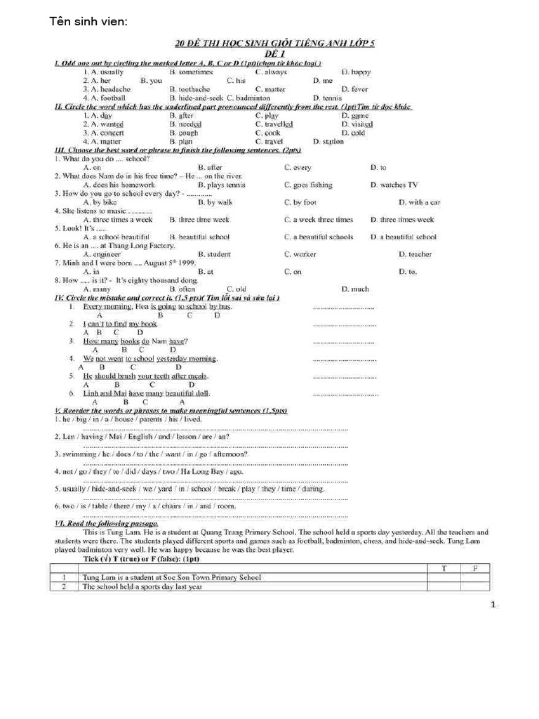 De So 1 | PDF