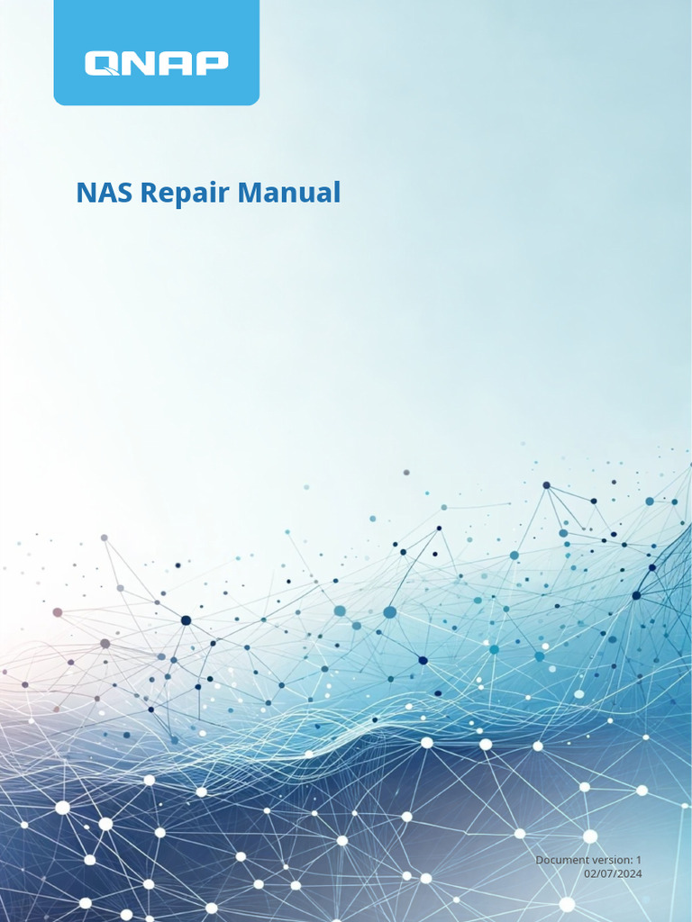 NAS Repair Manual: Disassembly Guide | PDF | Electrostatic Discharge ...