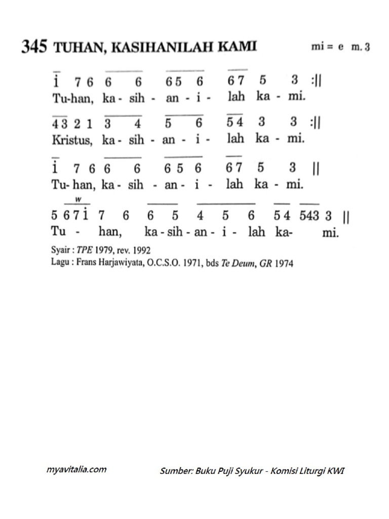 Ordinarium Misa Te Deum | PDF