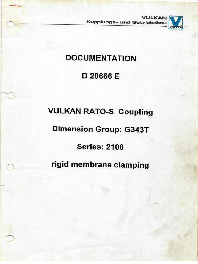 Vulkan Rato-S Main Engine | PDF