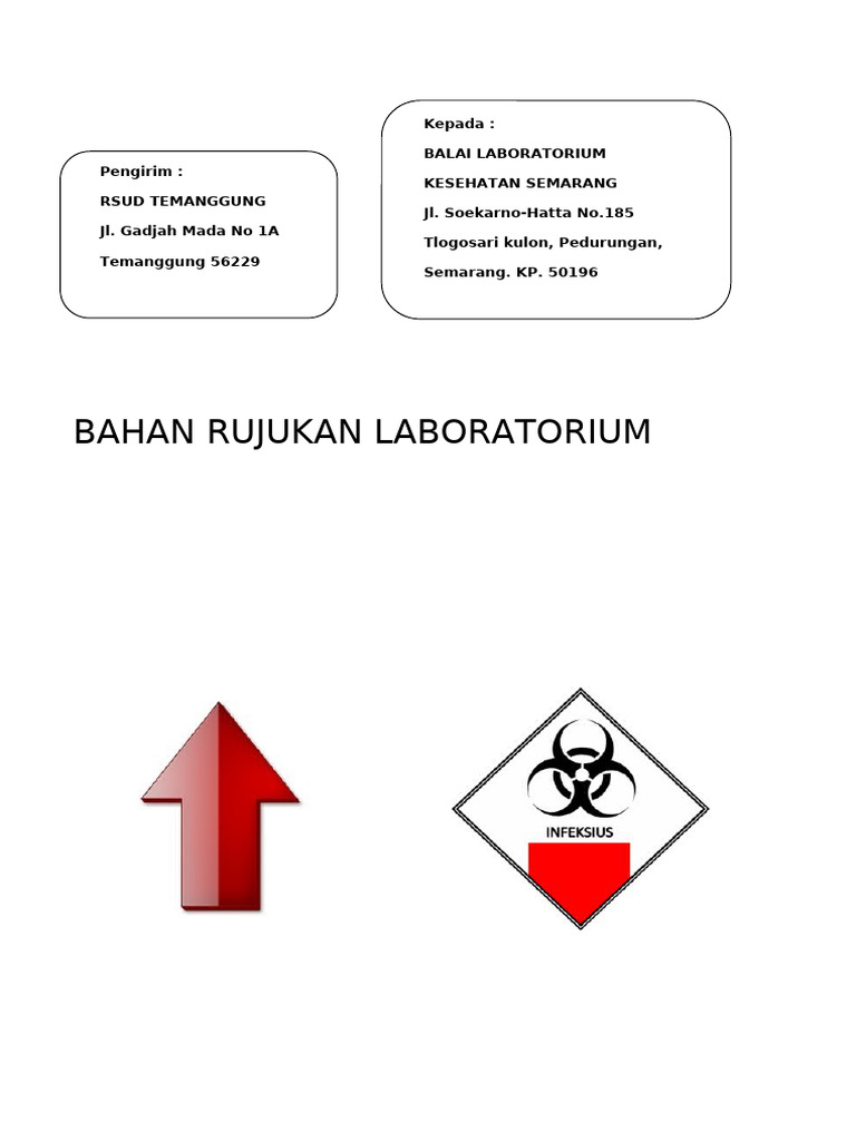 Bahan Rujukan Laboratorium | PDF