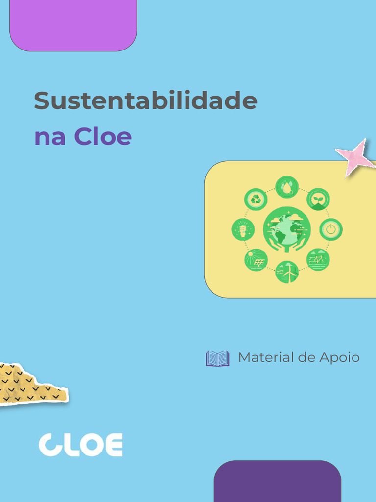 Educação Ambiental e Sustentabilidade Cloe | PDF | Sustentabilidade ...
