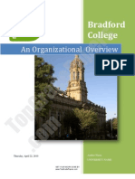 Bradford College - Organisational Overview - Academic Assignment - Top Grade Papers