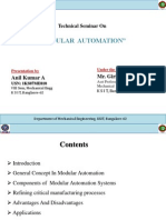 Modular Automation": Technical Seminar On