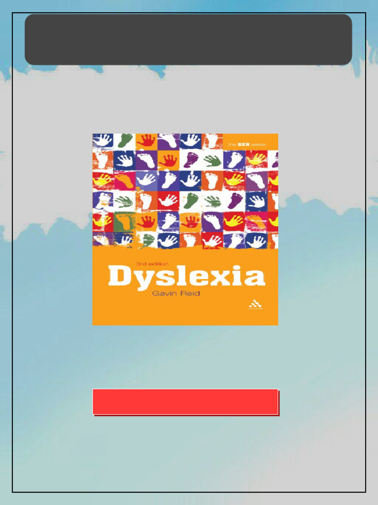 Dyslexia Special Educational Needs 3rd Edition Edition Gavin Reid Ready ...