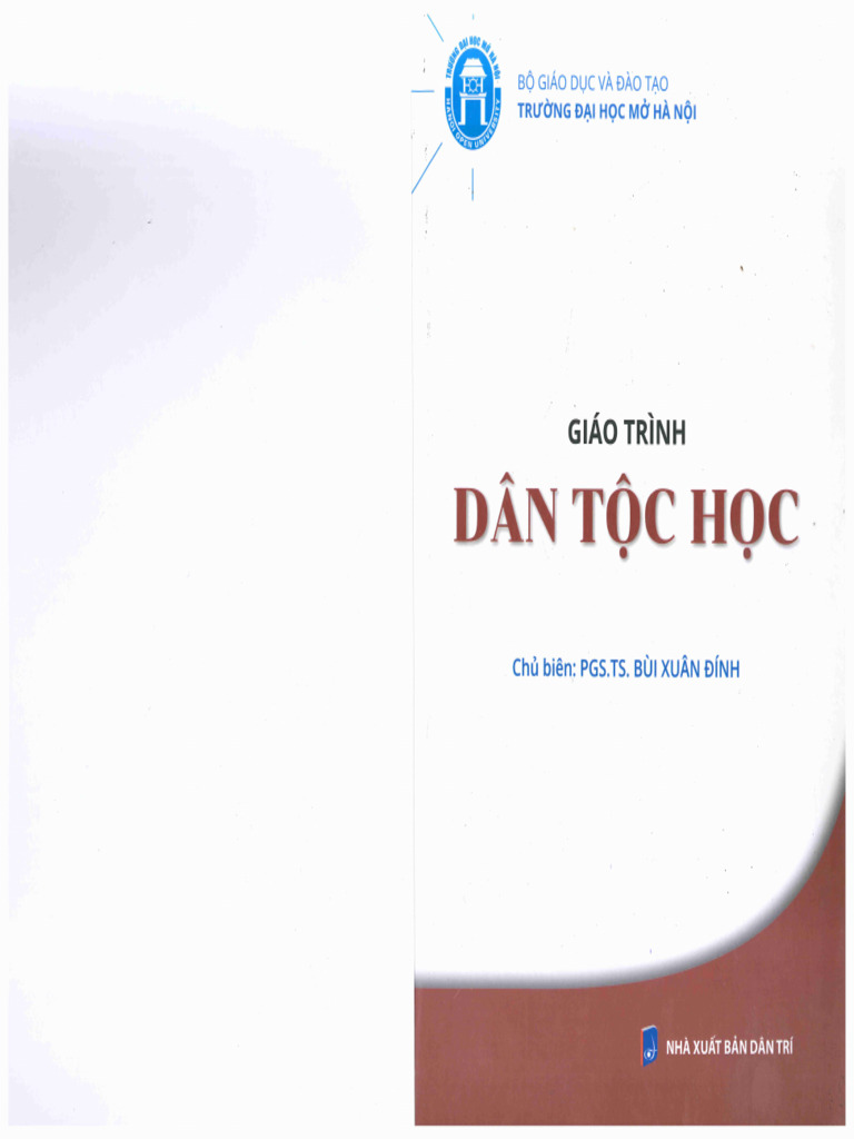 Giáo Trình Dân Tộc Học - Pgs Bùi Xuân Đính | PDF