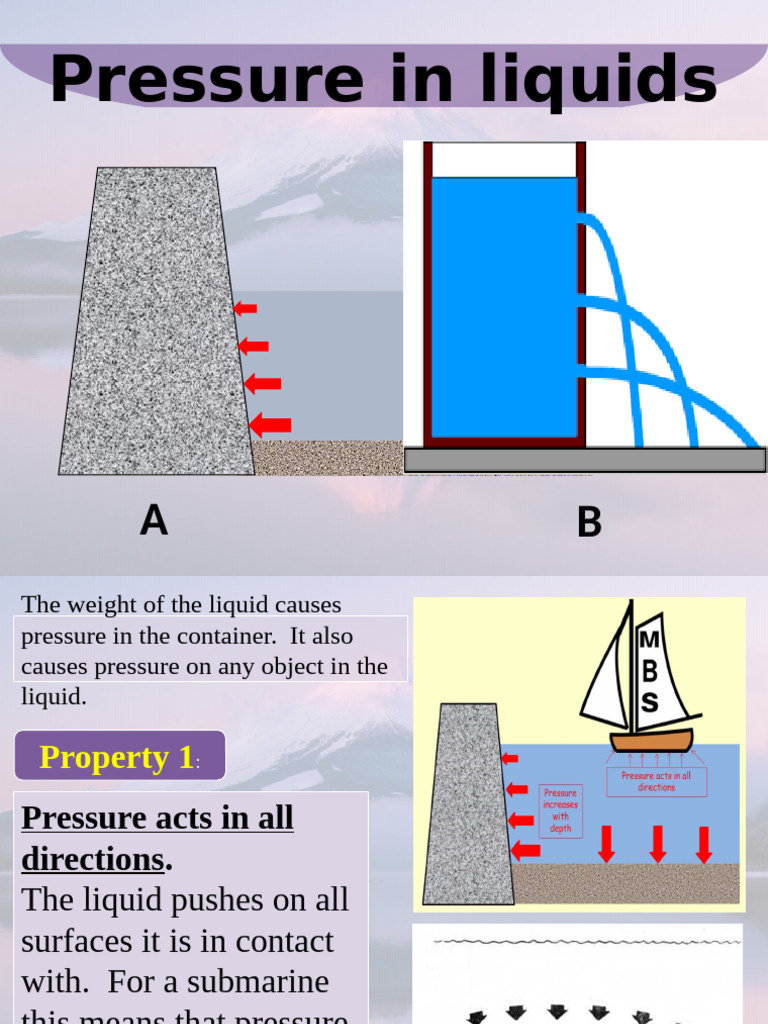 Understanding Pressure in Liquids and Gases | PDF | Pressure | Gases