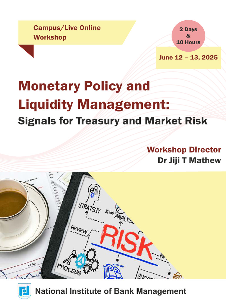 Treasury Risk Management Workshop 2025 | PDF | Monetary Policy ...