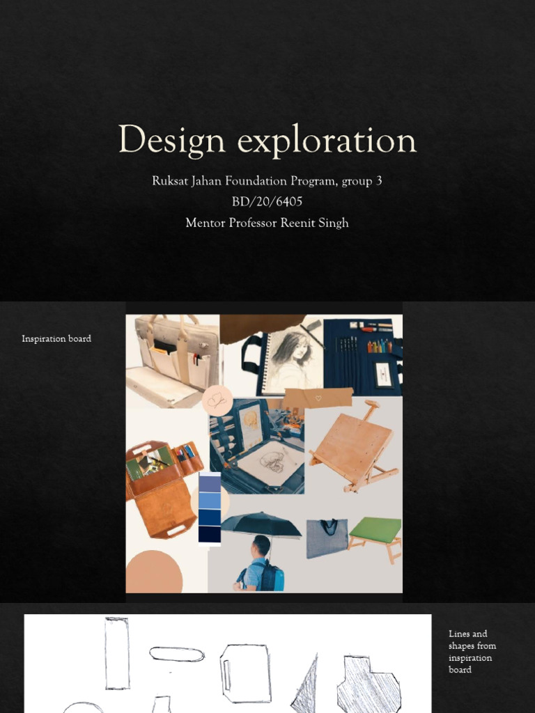 Bag Design Exploration by Ruksat Jahan | PDF