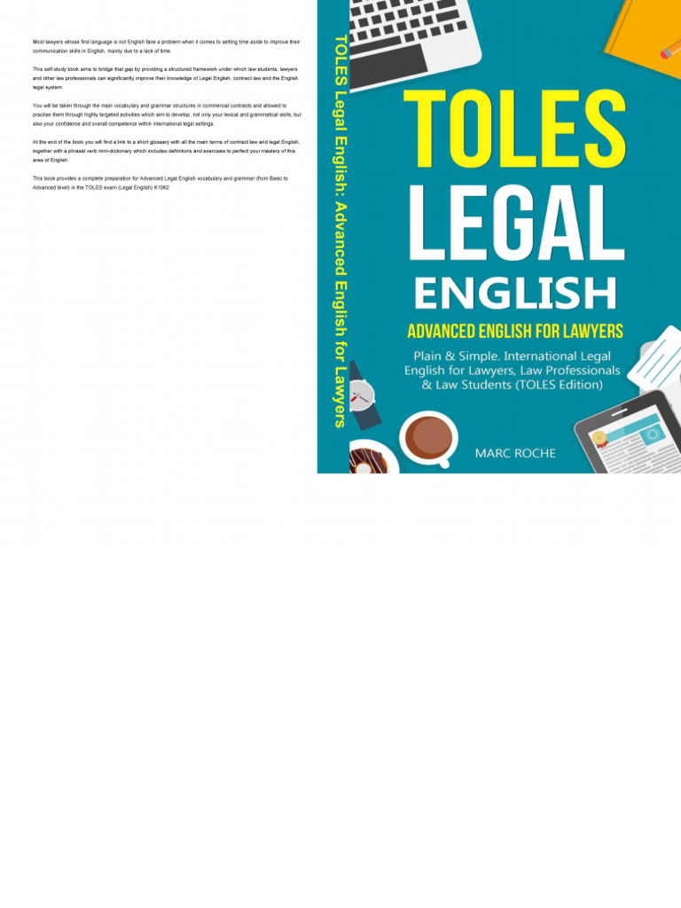 TOLES Legal English PDF Offer And Acceptance English Language
