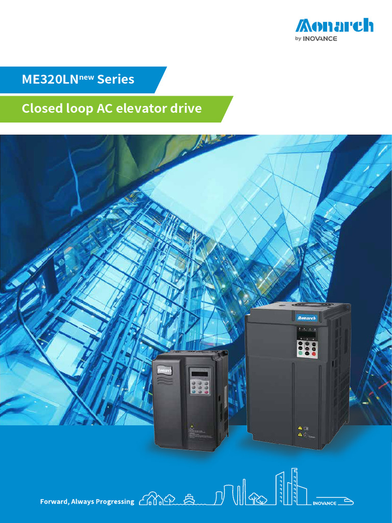 ME320LN Closed Loop Elevator Drive | PDF | Alternating Current ...