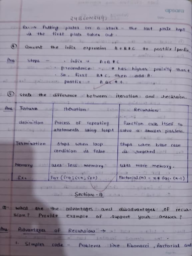 Recursive Functions and Expression Conversion | PDF | Computer ...