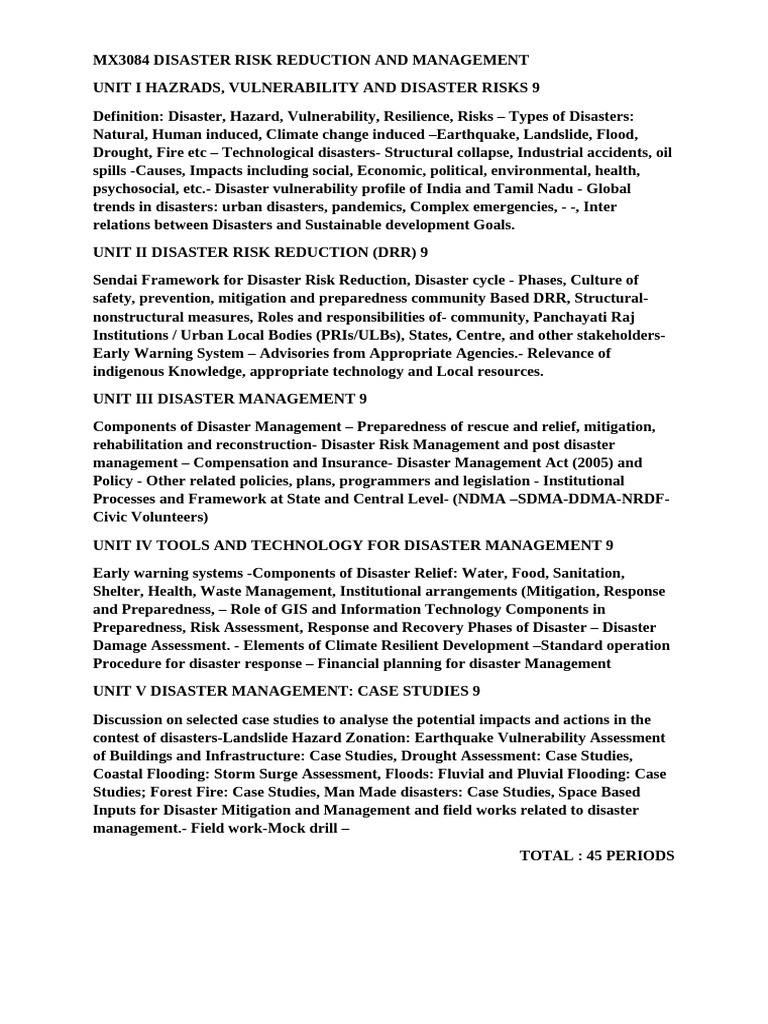 Disaster Risk Reduction & Management Guide | PDF | Emergency Management ...