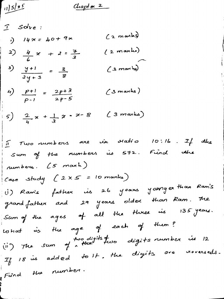 Chapter 2 Test | PDF
