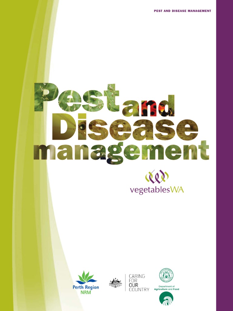 Vegetable Pest and Disease Management Guide | PDF | Wellness ...