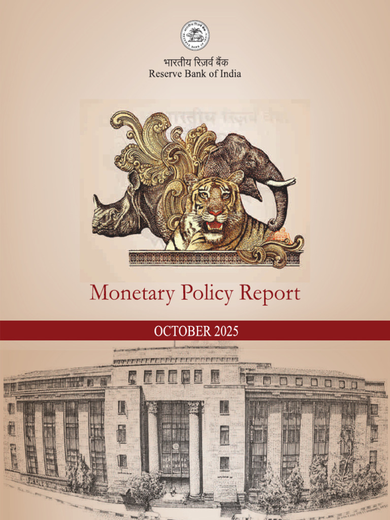 Oct 25 Monetary Policy Report | PDF | Inflation | Monetary Policy