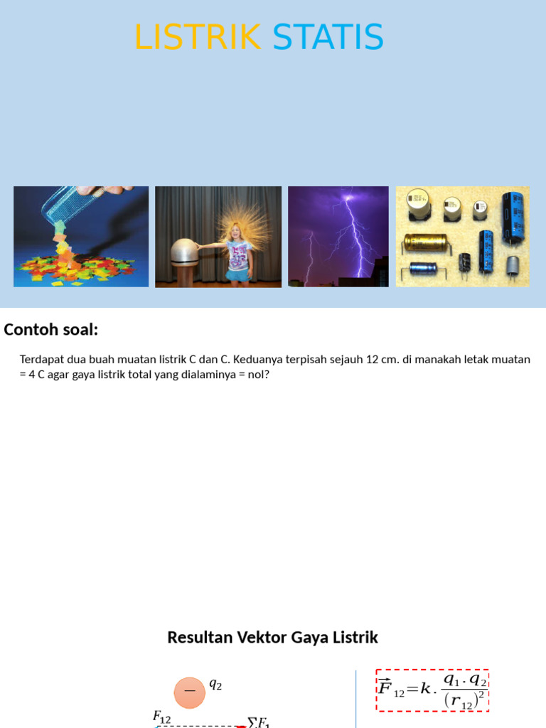 Listrik Statis | PDF