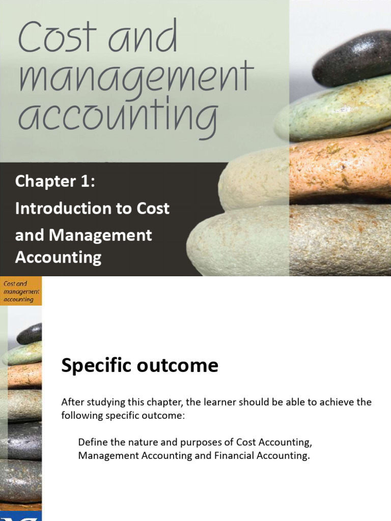 Cost and Management Accounting Overview | PDF | Management Accounting ...