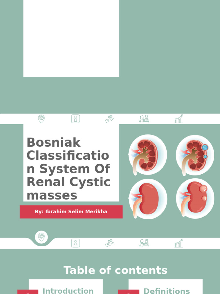 Bosniak Classification of Renal Cysts | PDF | Medical Specialties ...