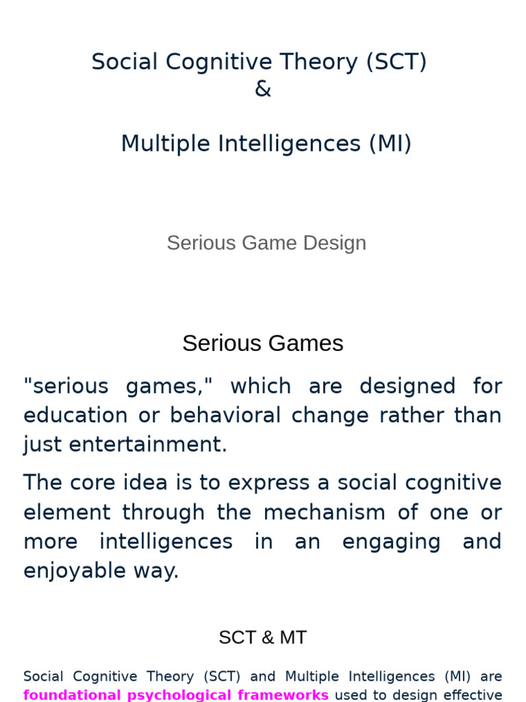Serious Game Design 7 October 2025 | PDF | Diabetes | Self Efficacy