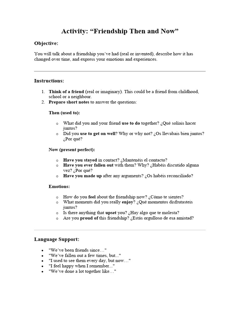 Speaking 3 Term | PDF