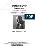 1975_Uitspraken Van Dreikurs_Dreikurs Sayings