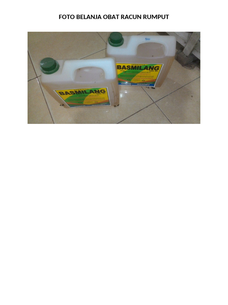 Foto Racun Rumput | PDF