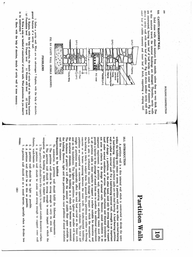 Partition Wall | PDF