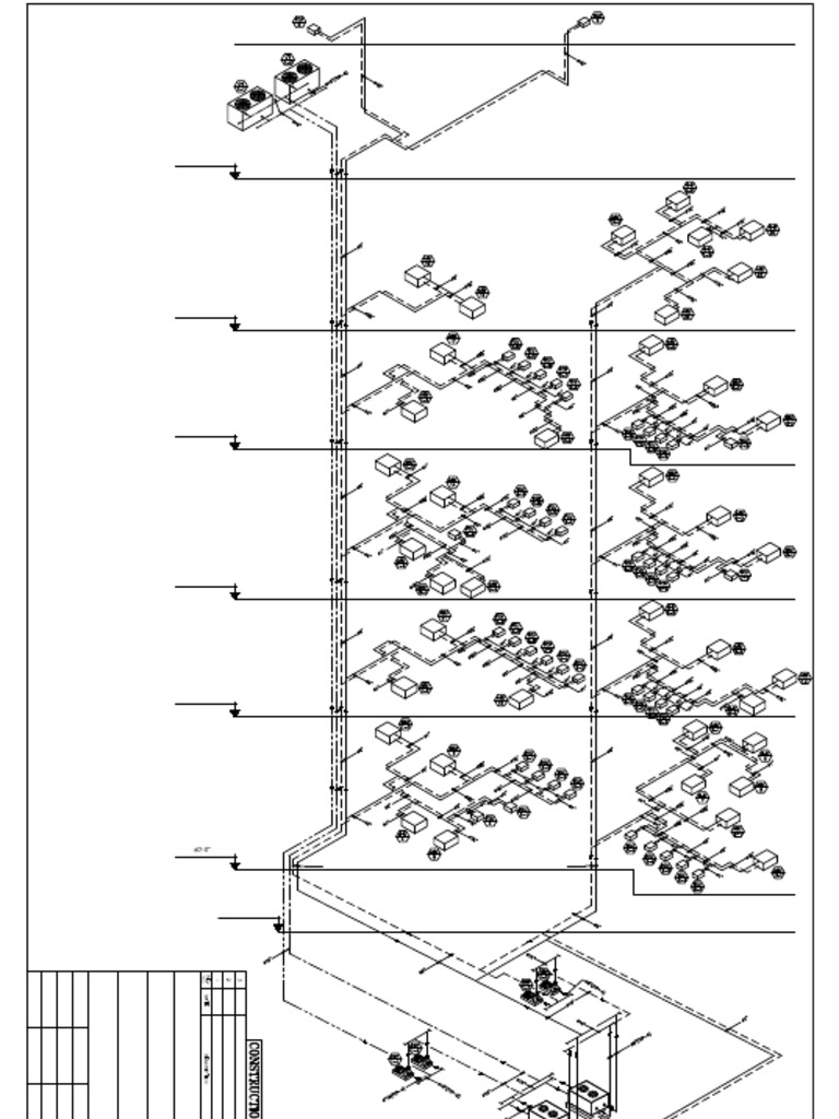 HVAC Chilled Water Riser Diagram | PDF