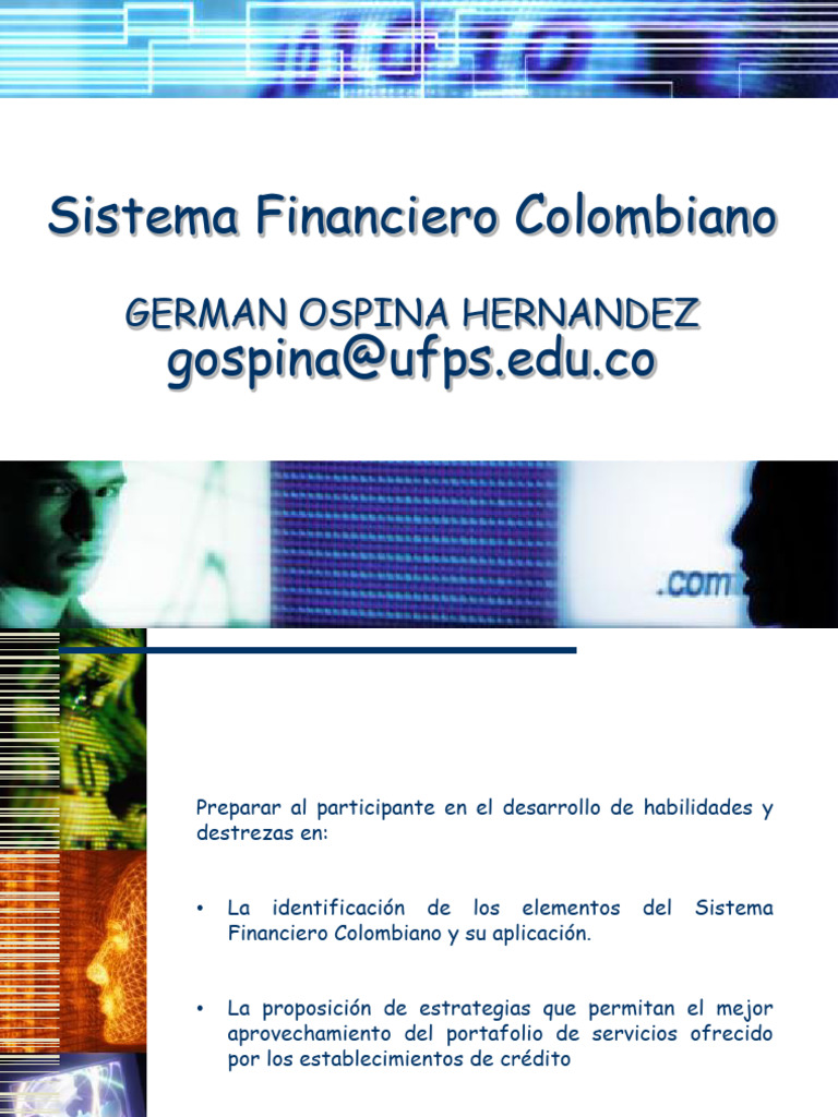 Estructura y Actualidad del Sistema Financiero Colombiano | PDF ...