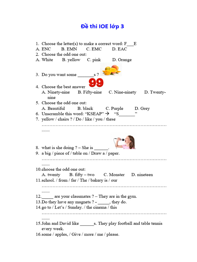 IOE Class 3 Exam Questions | PDF